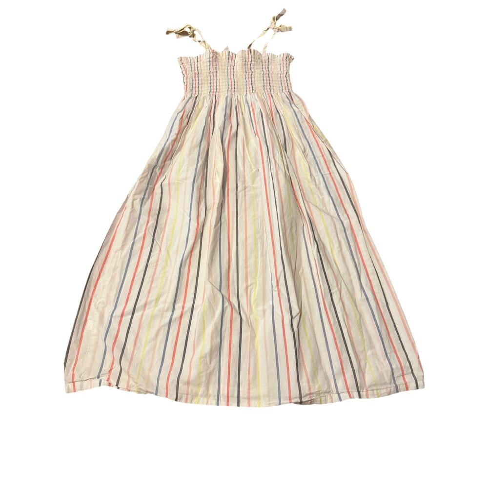 Tea collection striped cotton smocked sundress 8